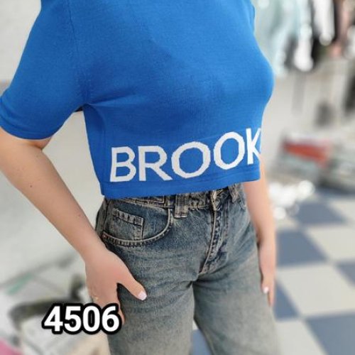 Топ MMC clothes (42-46) 4506 blue (лето) MMC clothes 4506 blue