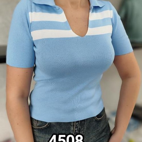 Футболка MMC clothes (42-46) 4508 l.blue (лето) MMC clothes 4508 l.blue