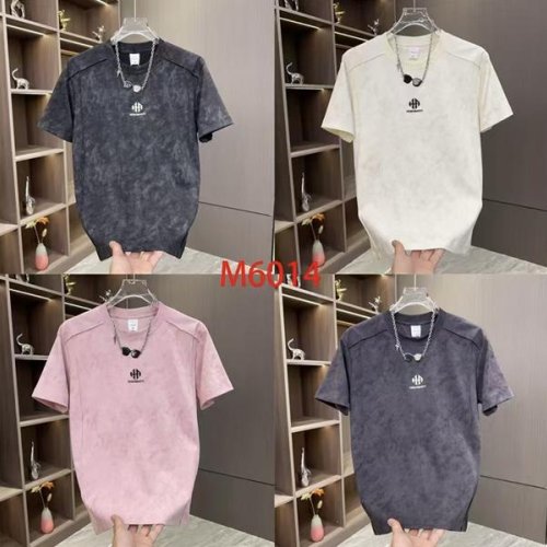 Футболка F.T.H (L-4XL) M6014 pink (лето) F.T.H M6014 pink