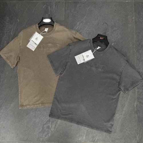 Футболка F.T.H (L-4XL) F832 brown (лето) F.T.H F832 brown