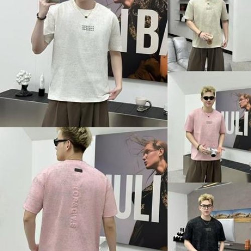 Футболка F.T.H (L-4XL) 1015 pink (лето) F.T.H 1015 pink