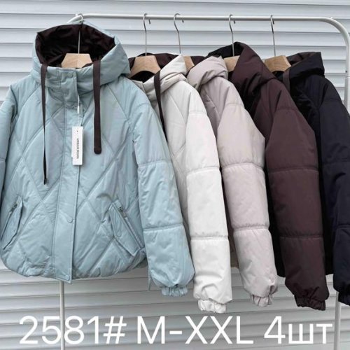 Куртка DGMD (M-2XL) 2581 white (деми) DGMD 2581 white