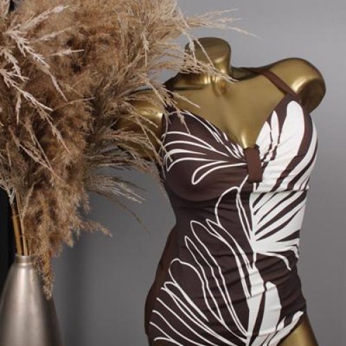 Комплект Sun&Sea (48-56) 26812 brown-white (лето) Sun&Sea 26812 brown-white