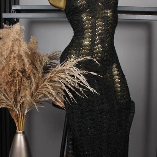 Туника Sun&Sea (one size) X87 black (лето) Sun&Sea X87 black