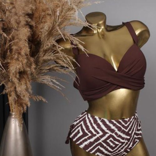 Купальник Sun&Sea (48-56) 26801 brown (лето) Sun&Sea 26801 brown