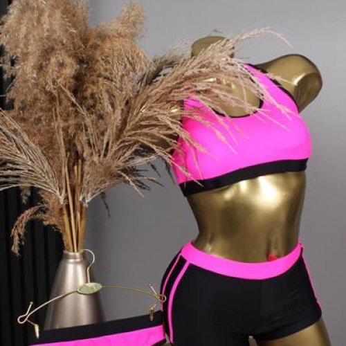 Комплект Sun&Sea (32-40) N3629 black-pink (лето) Sun&Sea N3629 black-pink