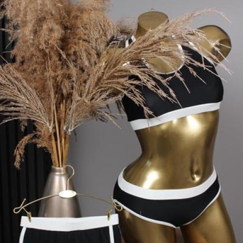 Комплект Sun&Sea (32-40) N3629 black-white (лето) Sun&Sea N3629 black-white