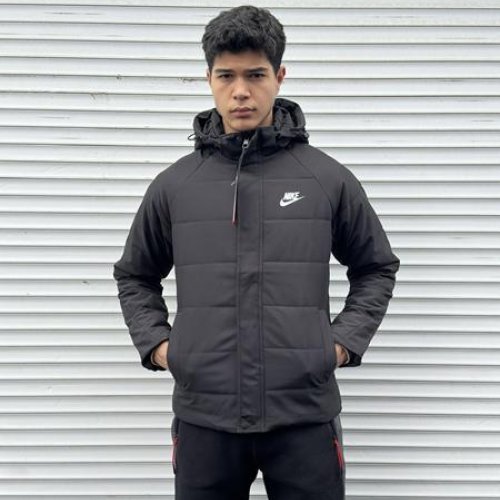 Куртка Rassul (L-4XL) 66352 black (деми) Rassul 66352 black