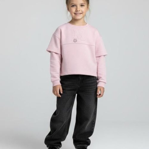 Свитер Limerense (122-152) DD107 pink (деми) Limerense DD107 pink