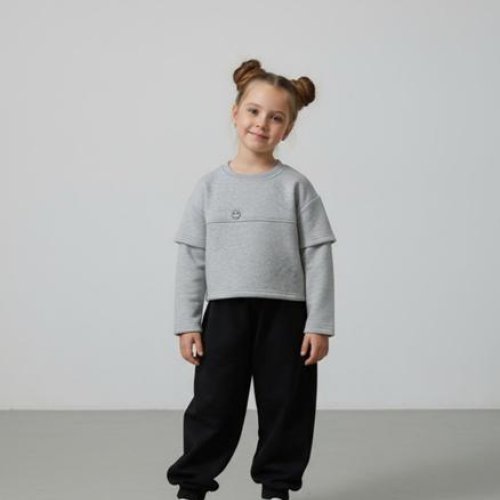 Свитер Limerense (122-152) DD115 grey (деми) Limerense DD115 grey