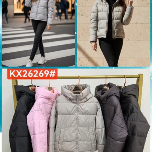 Куртка Шаолинь (M-2XL) 26269 pink (деми) Шаолинь 26269 pink