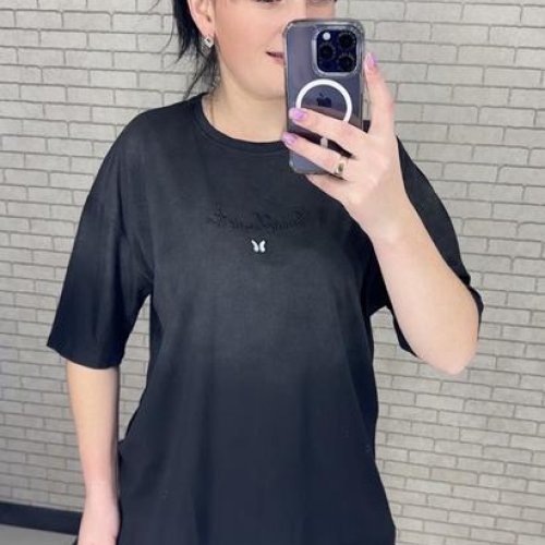 Футболка LeVisha (S-L) 250107 black (лето) LeVisha 250107 black