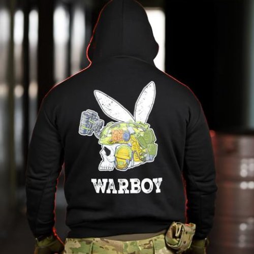 Худи Madoka (M-3XL) 1312 black (деми) Madoka 1312 black