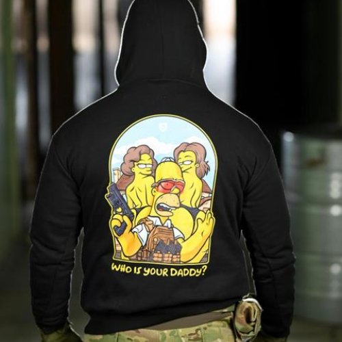 Худи Madoka (M-3XL) 1315 black (деми) Madoka 1315 black