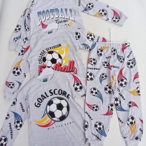 Пижама Meloria (6-9) 1005-3 grey-l.blue (деми) Meloria 1005-3 grey-l.blue