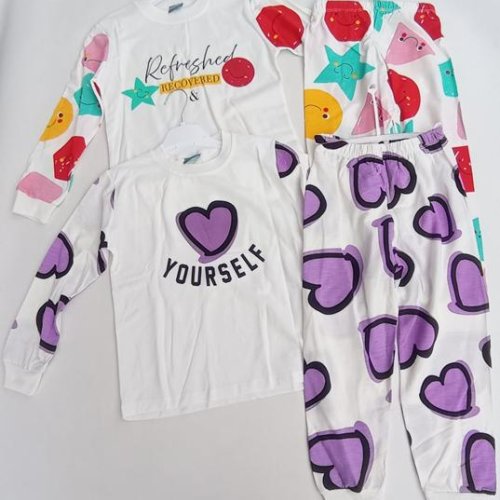 Пижама Meloria (6-9) 1005-4 white-red (деми) Meloria 1005-4 white-red