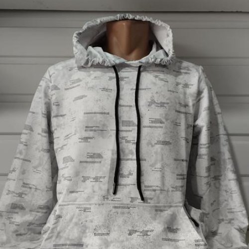 Худи Panda (S-2XL) 1469 white (деми) Panda 1469 white