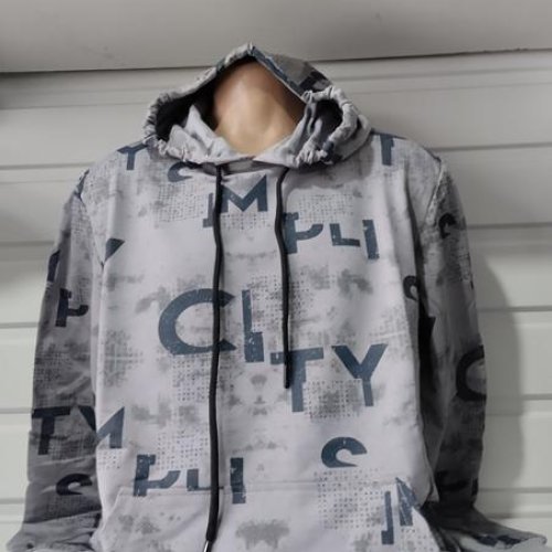 Худи Panda (S-2XL) 1485 grey (деми) Panda 1485 grey