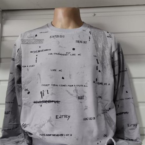 Свитер Panda (S-2XL) 1488 grey (деми) Panda 1488 grey