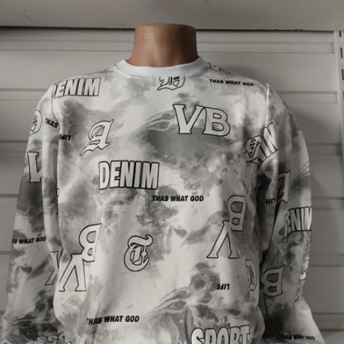 Свитер Panda (S-2XL) 1509 white (деми) Panda 1509 white