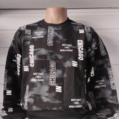 Свитер Panda (S-2XL) 1512 black (деми) Panda 1512 black