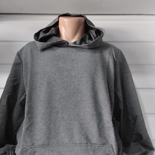 Худи Panda (2XL-6XL) 1531 grey (деми) Panda 1531 grey