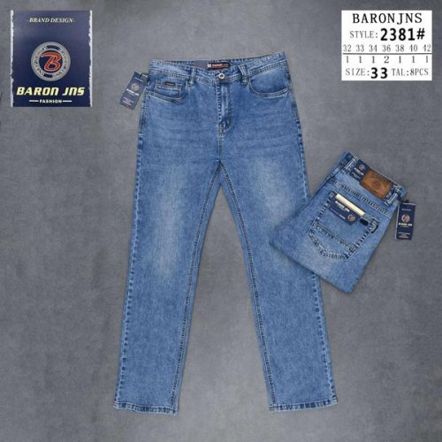 Джинсы Baron Jeans (32-42) 2381 l.blue (деми) Baron Jeans 2381 l.blue