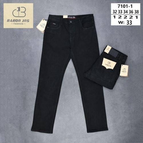 Джинсы Baron Jeans (32-38) 7101-1 black (деми) Baron Jeans 7101-1 black