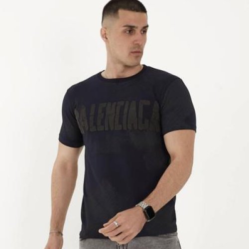 Футболка F.T.H (S-2XL) F911 navy (лето) F.T.H F911 navy