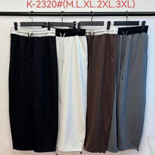 Штаны спорт Immei (M-3XL) K2320 l.grey (деми) Immei K2320 l.grey