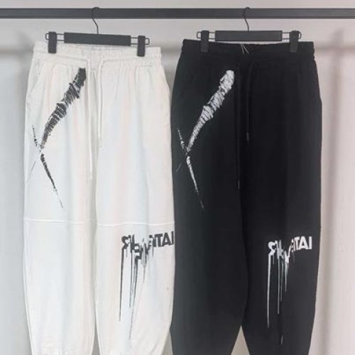 Штаны спорт Immei (2XL-6XL) K2330 white (деми) Immei K2330 white