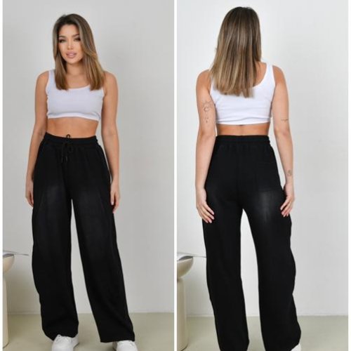 Штаны спорт Immei (M-XL) K2308 black (деми) Immei K2308 black