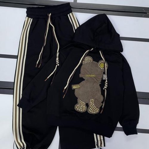 Костюм спорт Kosmy (128-152) 398 black (деми) Kosmy 398 black