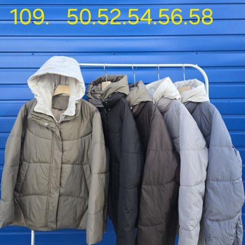 Куртка Oukali (50-58) 109 brown (деми) Oukali 109 brown