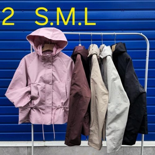 Куртка Oukali (S-L) 012 pink (деми) Oukali 012 pink