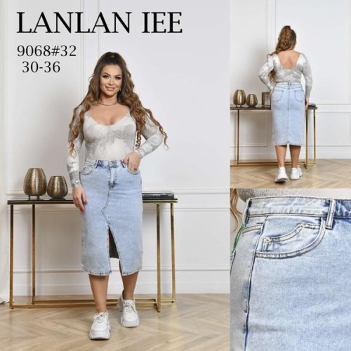 Юбка Lolo Blues (30-36) 9068 l.blue (лето) Lolo Blues 9068 l.blue