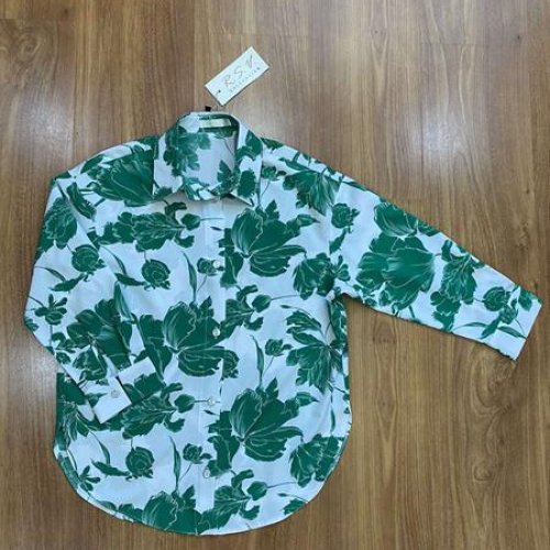 Рубашка RSV (134-158) 268-1 green (лето) RSV 268-1 green