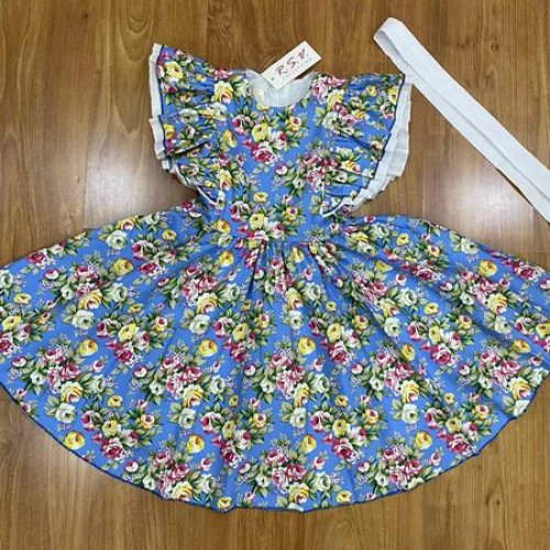 Платье RSV (122-146) 297 blue (лето) RSV 297 blue