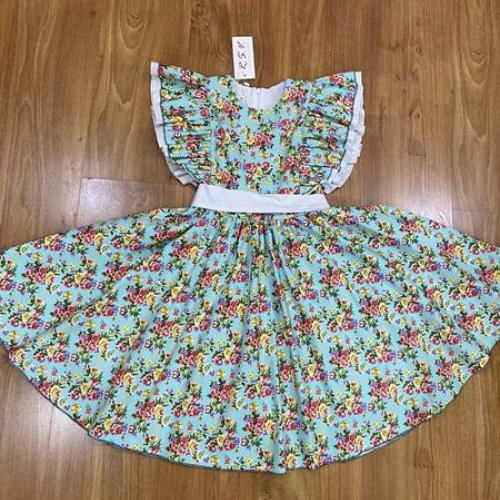 Платье RSV (122-146) 297 l.green (лето) RSV 297 l.green