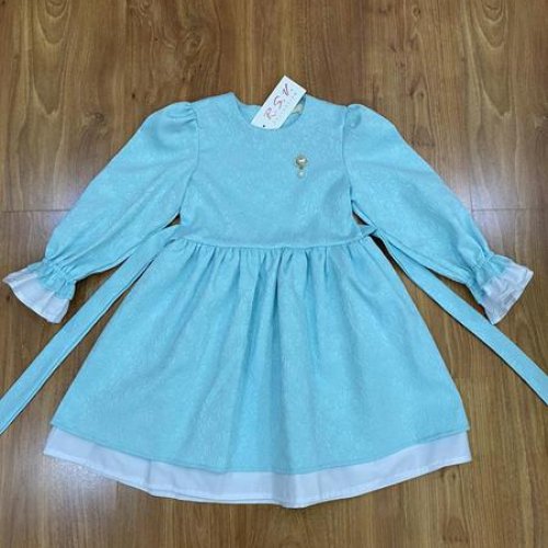 Платье RSV (122-146) 298-1 l.blue (лето) RSV 298-1 l.blue