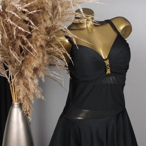 Платье Sun&Sea (48-56) 26101 black (лето) Sun&Sea 26101 black