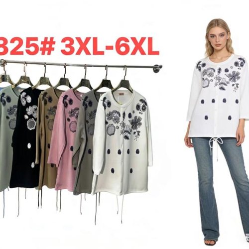 Свитер Monarlir (3XL-6XL) 825 olive (деми) Monarlir 825 olive