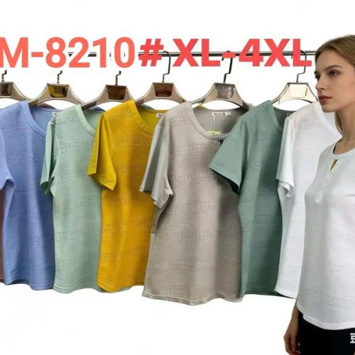 Футболка Monarlir (XL-4XL) M8210 l.green (лето) Monarlir M8210 l.green