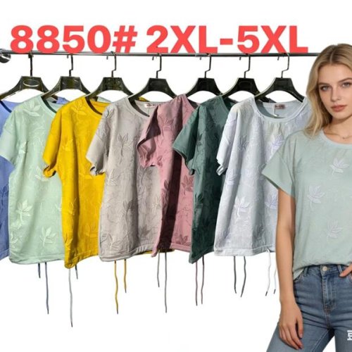 Футболка Monarlir (2XL-5XL) 8850 yellow (лето) Monarlir 8850 yellow