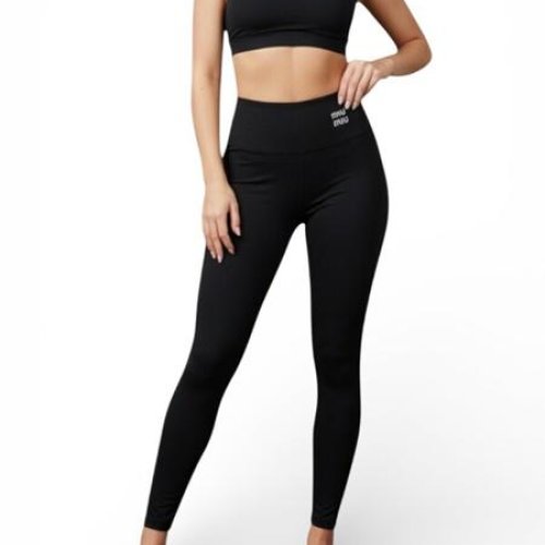 Лосины Sport style (S-XL) 500 black (деми) Sport style 500 black