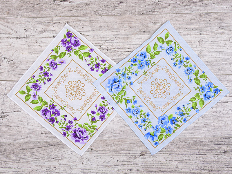 Носовой платок Shawls (30*30) S012-8 mix (деми)