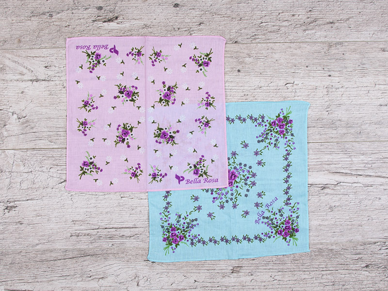 Носовой платок Shawls (30*30) S012-10 mix (деми)