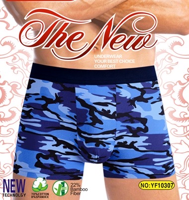 Трусы ALIA (48-56) YF10307 blue (лето)