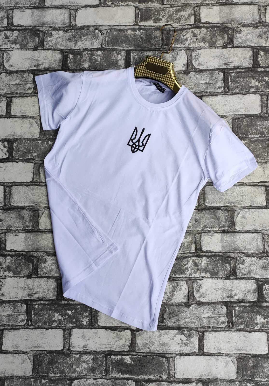 Футболка Sport style (S-2XL) 11 white-old-1 (лето)