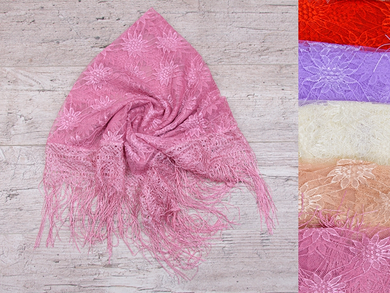 Платок Shawls (95*75) AX01-2 mix (деми)